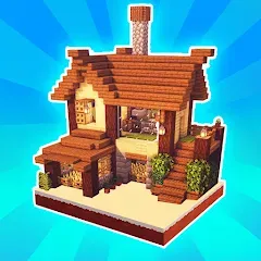 Скачать MiniCraft Village — MOD Много денег