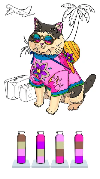 Sort Paint: Water Sort Puzzle — скриншот 3