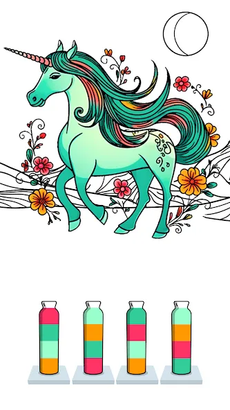 Sort Paint: Water Sort Puzzle — скриншот 4
