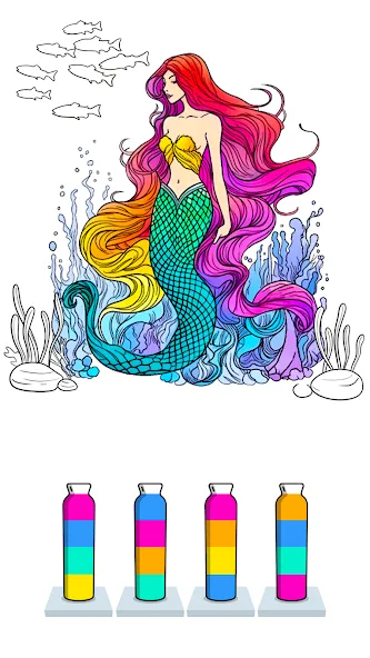 Sort Paint: Water Sort Puzzle — скриншот 5