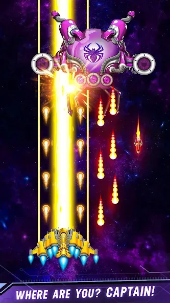 Space shooter - Galaxy attack — скриншот 2 Space shooter - Galaxy attack — скриншот 2