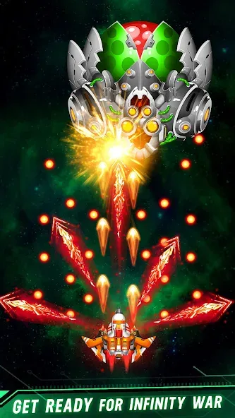 Space shooter - Galaxy attack — скриншот 4 Space shooter - Galaxy attack — скриншот 4