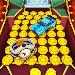 Coin Dozer: Casino — взломанная версия — Много денег