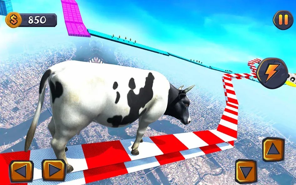 Epic Cow Ramp Rush Run — скриншот 3