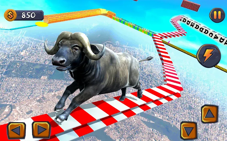Epic Cow Ramp Rush Run — скриншот 4