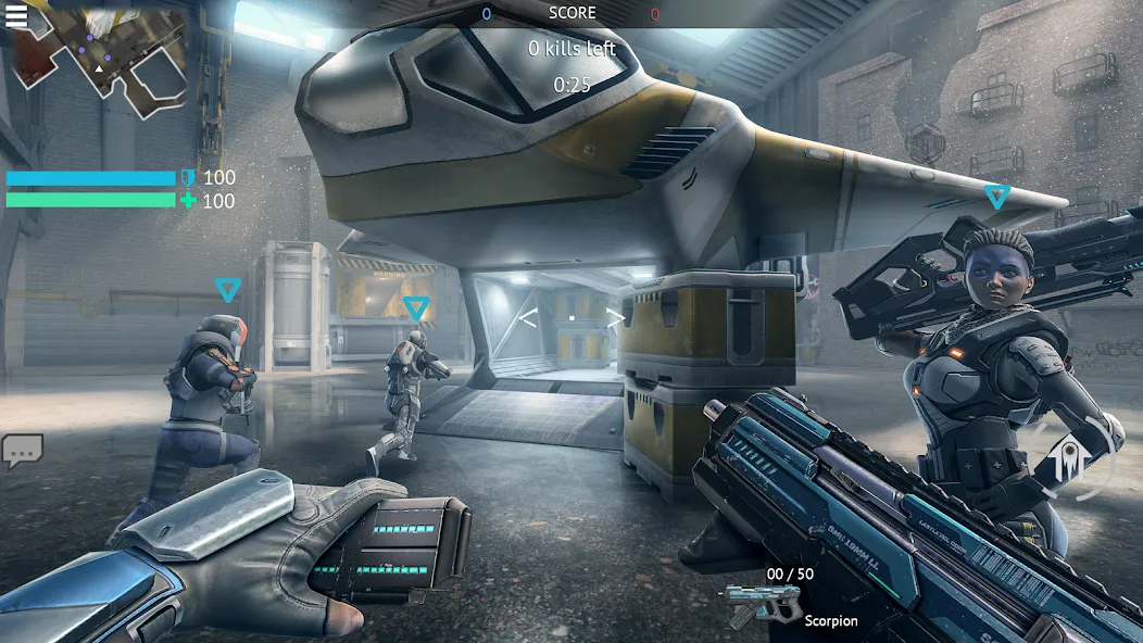 Infinity Ops: Cyberpunk FPS — скриншот 2 Infinity Ops: Cyberpunk FPS — скриншот 2