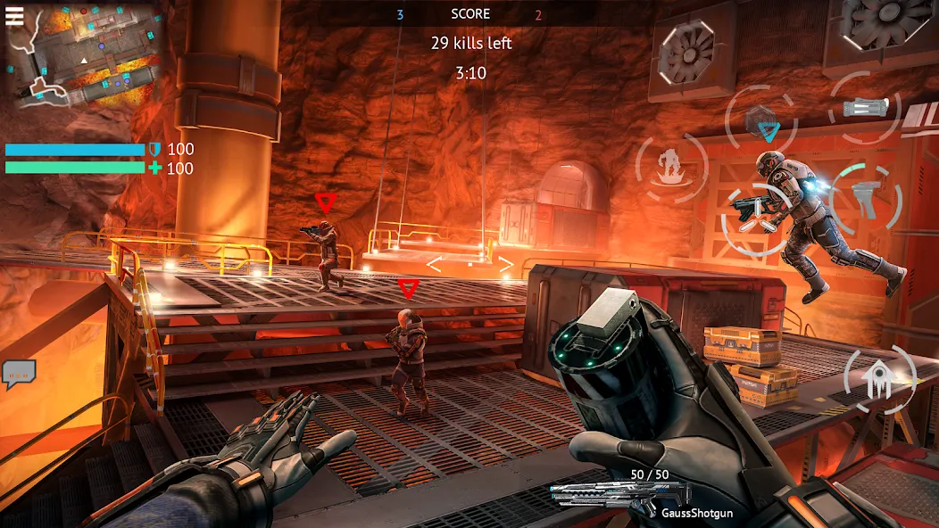 Infinity Ops: Cyberpunk FPS — скриншот 4 Infinity Ops: Cyberpunk FPS — скриншот 4