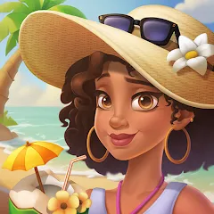 Скачать Seaside Escape®: Merge & Story — МОД Много денег и энергии