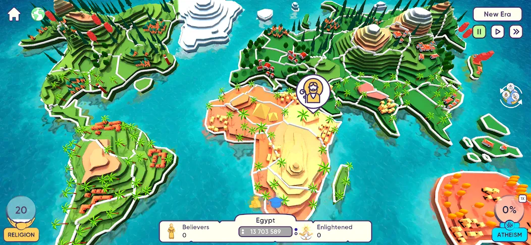 Religion Inc. God Simulator — скриншот 1