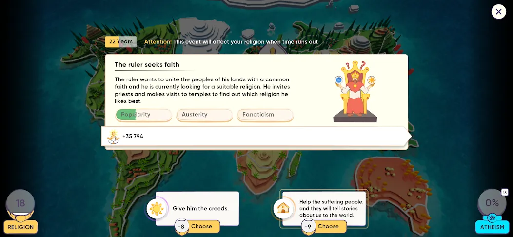 Religion Inc. God Simulator — скриншот 2