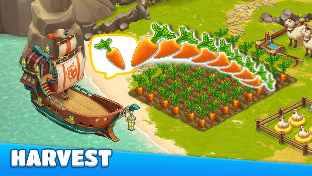Adventure Bay - Farm Games — скриншот 4