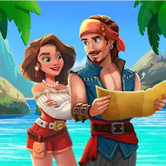 Скачать Adventure Bay - Farm Games — MOD Много денег и энергии