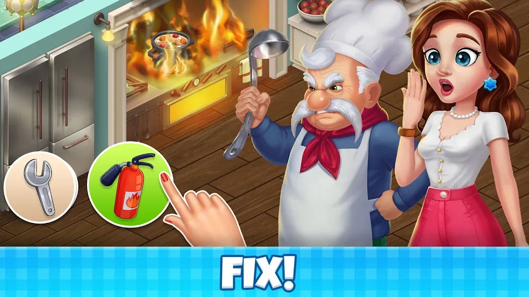 Manor Cafe - Match 3 Puzzle — скриншот 5