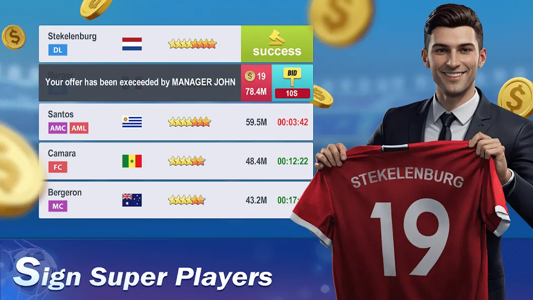 Top Football Manager 2024 — скриншот 4
