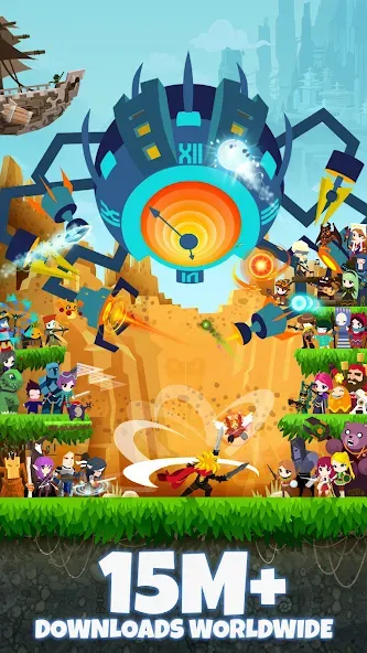 Tap Titans 2: Clicker Idle RPG — скриншот 1