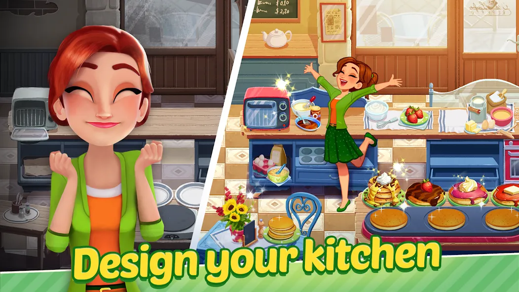 Delicious World - Cooking Game — скриншот 1
