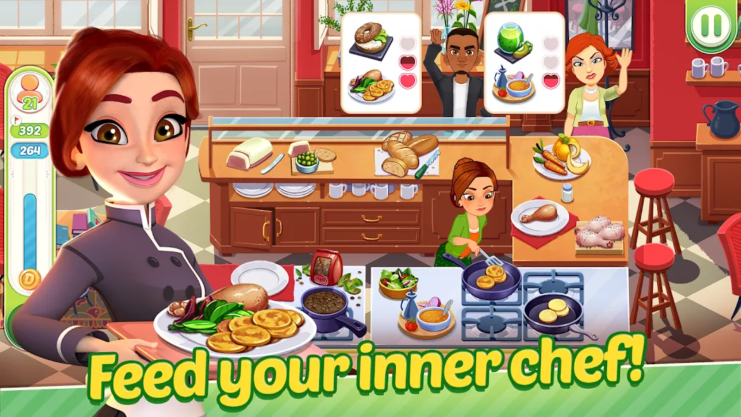 Delicious World - Cooking Game — скриншот 2