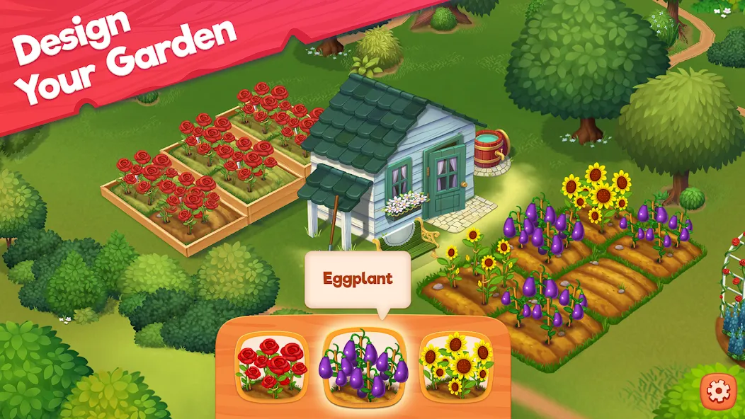 Delicious B&B: Decor & Match 3 — скриншот 5