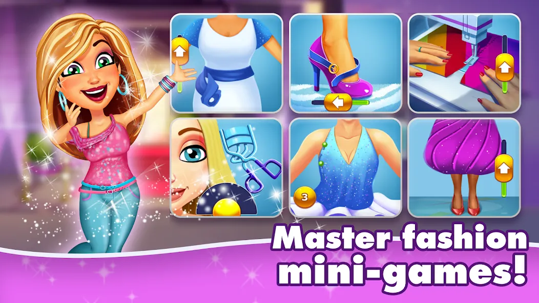 Fabulous 5: Fashion & Dress-up — скриншот 1 Fabulous 5: Fashion & Dress-up — скриншот 1