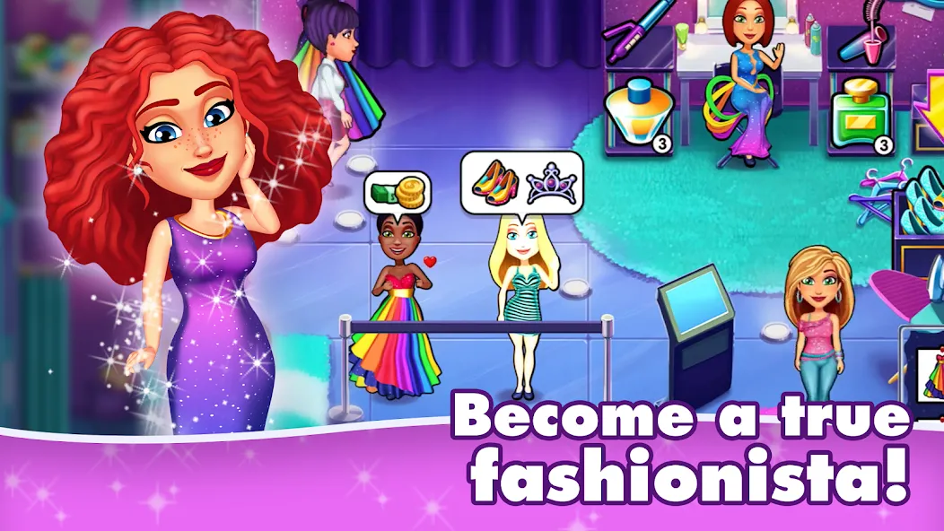 Fabulous 5: Fashion & Dress-up — скриншот 3 Fabulous 5: Fashion & Dress-up — скриншот 3