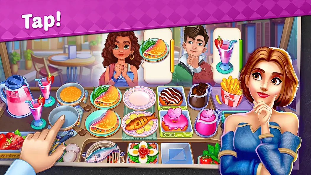 My Cafe Shop : Cooking Games — скриншот 1