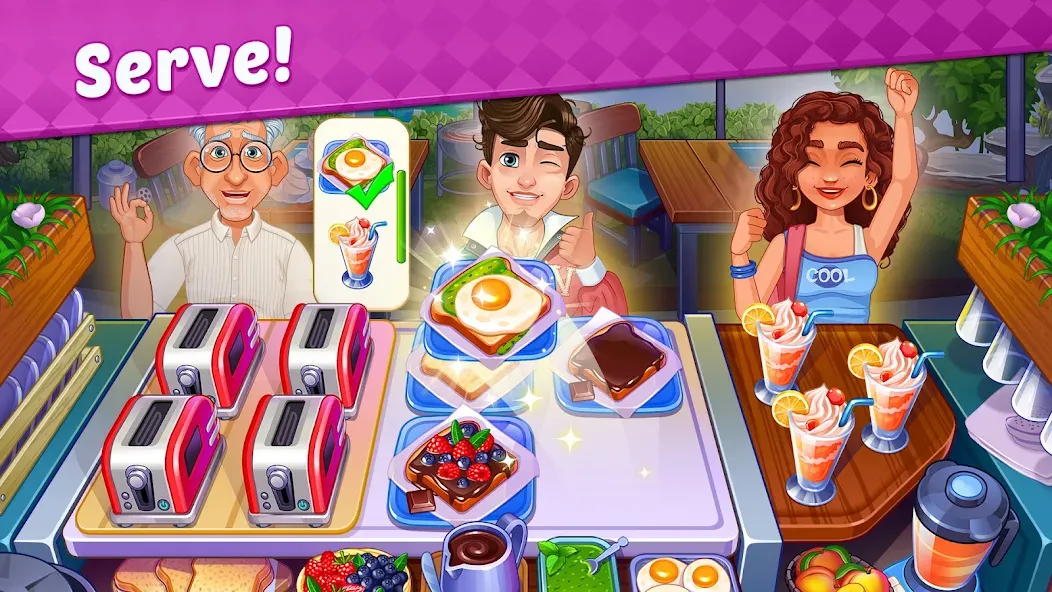 My Cafe Shop : Cooking Games — скриншот 3