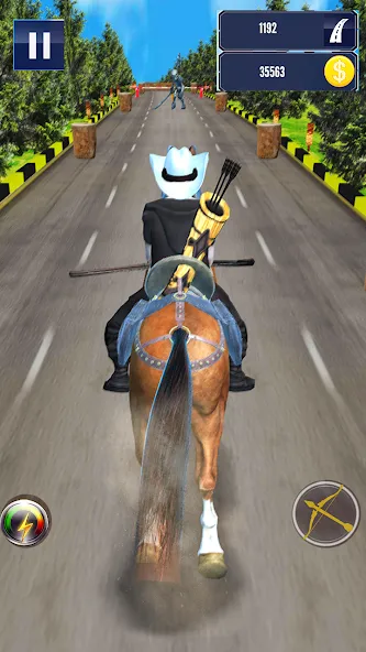 Cowboy Horse Run — скриншот 2