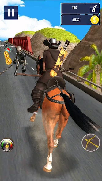 Cowboy Horse Run — скриншот 4