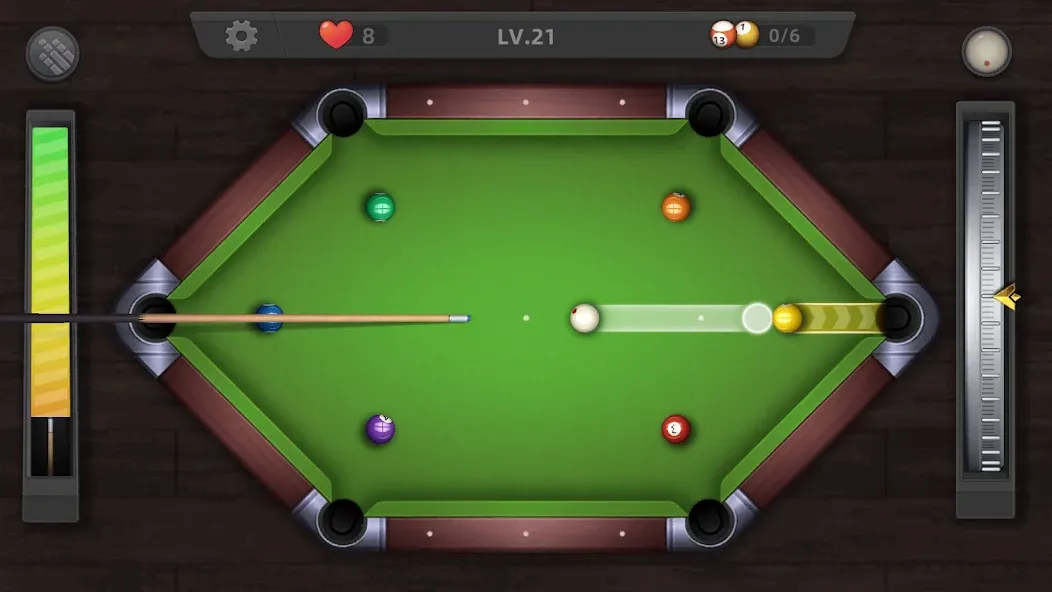 Pool Billiards 3D:Bida بیلیارد — скриншот 4 Pool Billiards 3D:Bida بیلیارد — скриншот 4