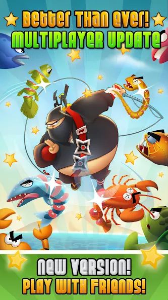 Ninja Fishing — скриншот 1 Ninja Fishing — скриншот 1
