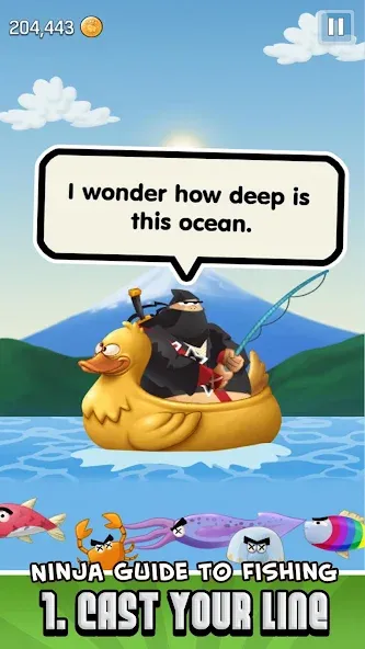 Ninja Fishing — скриншот 5
