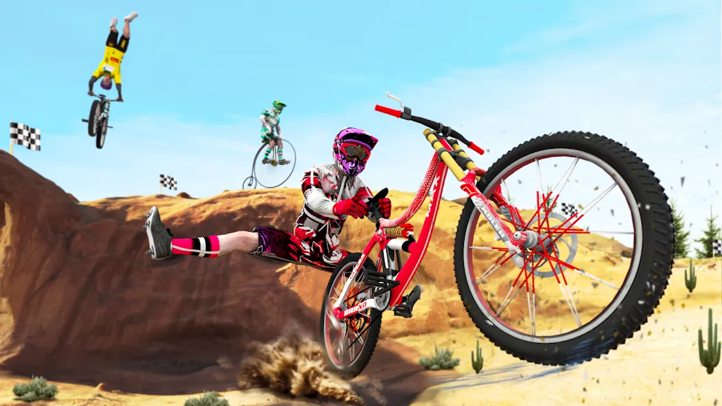 BMX Rider: Cycle Race Game — скриншот 2