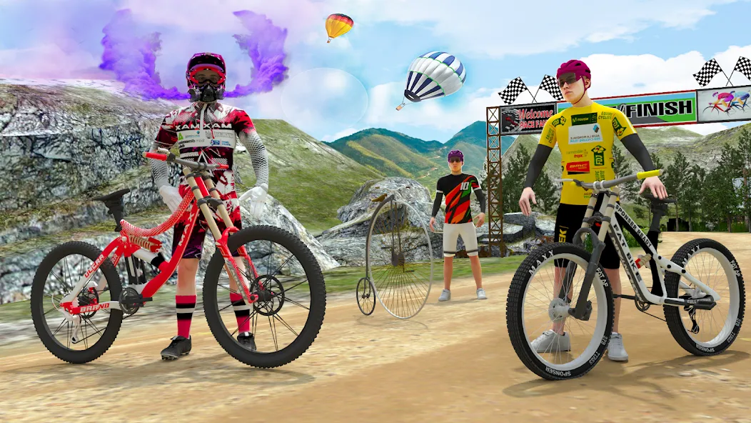 BMX Rider: Cycle Race Game — скриншот 4