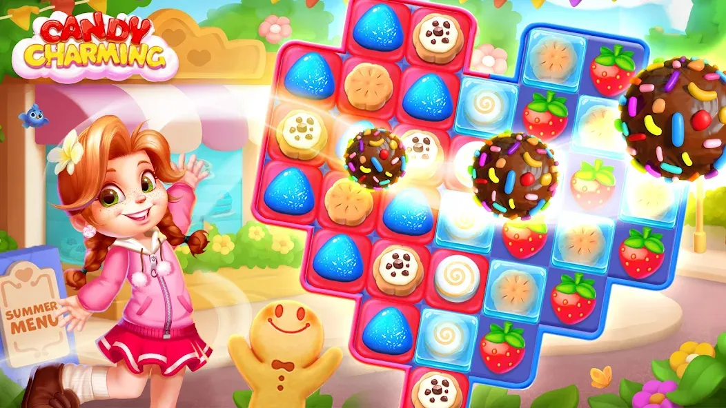 Candy Charming - Match 3 Games — скриншот 5