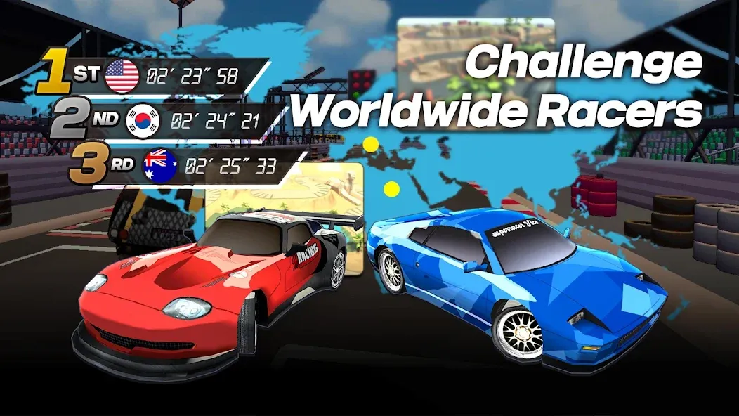 Drift Rally Boost ON — скриншот 3 Drift Rally Boost ON — скриншот 3
