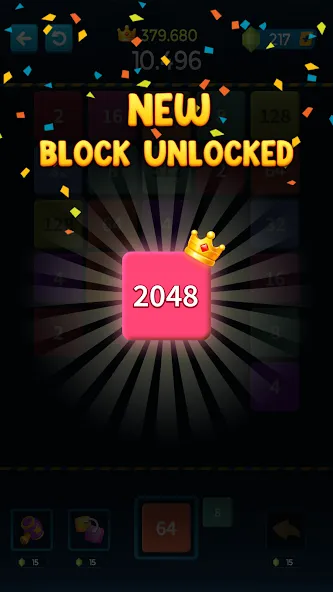 1M - Merge Number Block Puzzle — скриншот 5