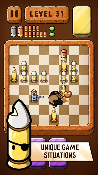 Bullet Chess: Board Shootout — скриншот 4