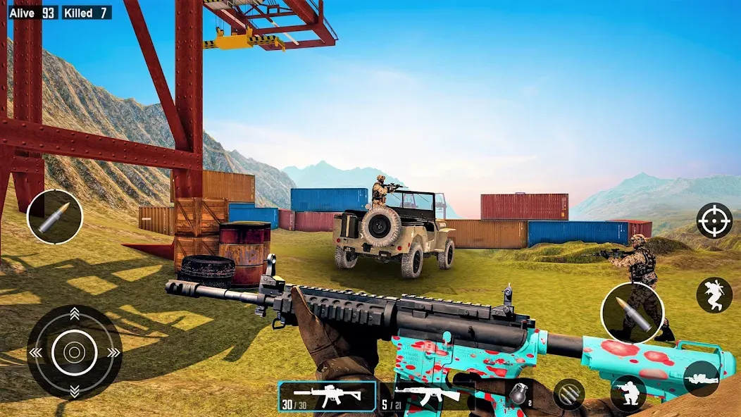 Commando Gun Shooting Games — скриншот 2