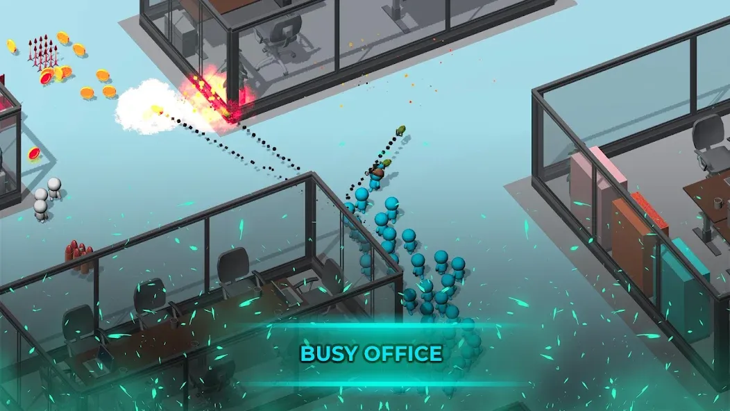 Crowd War - Action Game — скриншот 1 Crowd War - Action Game — скриншот 1