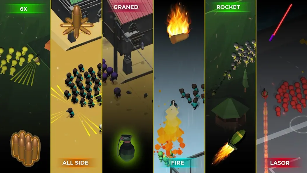 Crowd War - Action Game — скриншот 2 Crowd War - Action Game — скриншот 2
