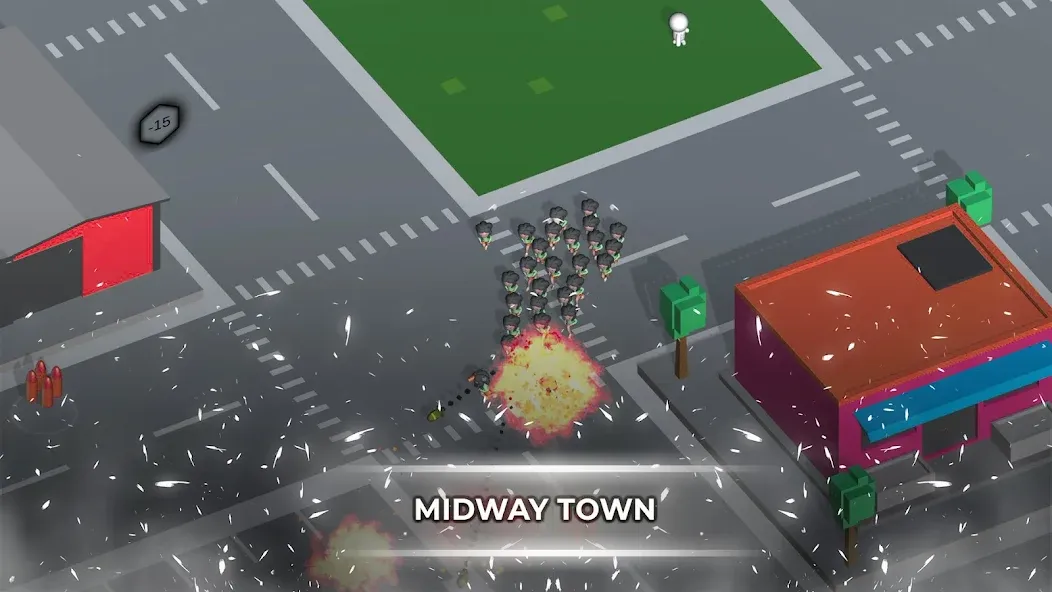 Crowd War - Action Game — скриншот 3 Crowd War - Action Game — скриншот 3