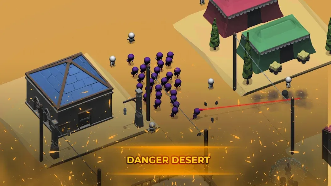 Crowd War - Action Game — скриншот 5