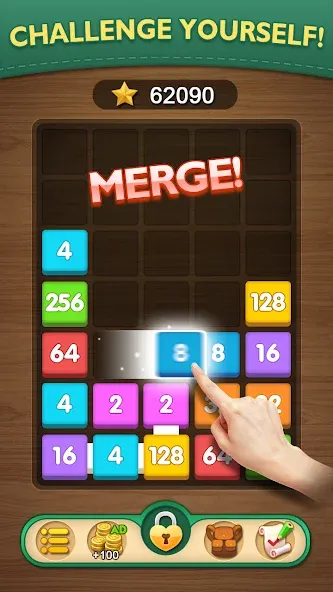 Merge Puzzle - Number Games — скриншот 2