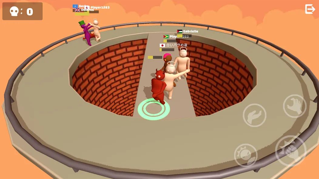Noodleman.io 2 - Fight Party — скриншот 1 Noodleman.io 2 - Fight Party — скриншот 1
