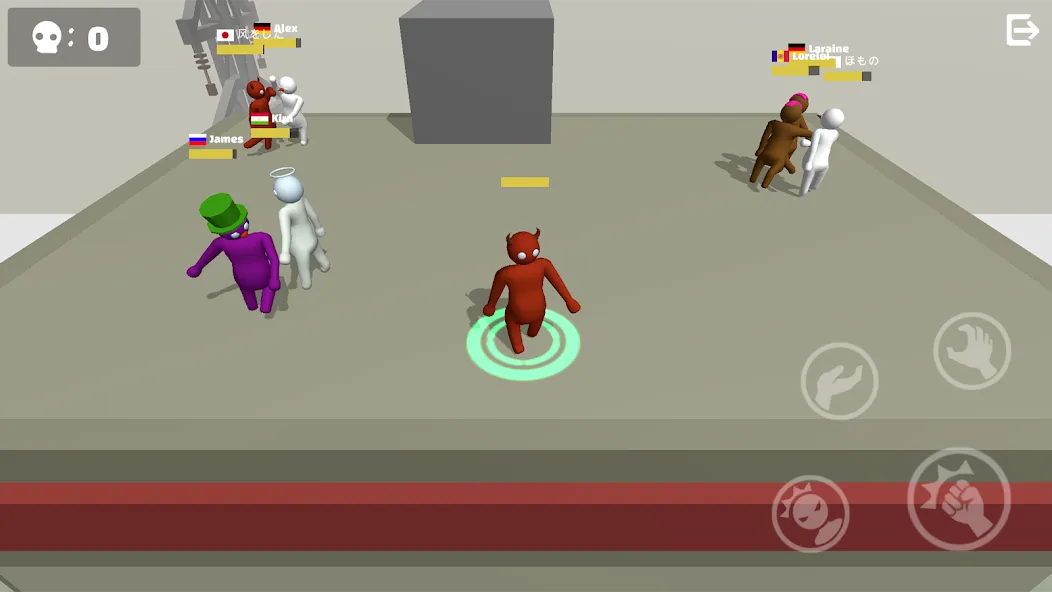 Noodleman.io 2 - Fight Party — скриншот 2 Noodleman.io 2 - Fight Party — скриншот 2