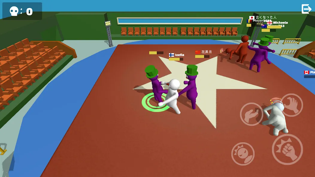 Noodleman.io 2 - Fight Party — скриншот 3 Noodleman.io 2 - Fight Party — скриншот 3