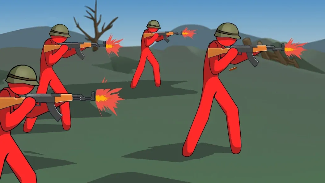 Stickman History Battle — скриншот 1