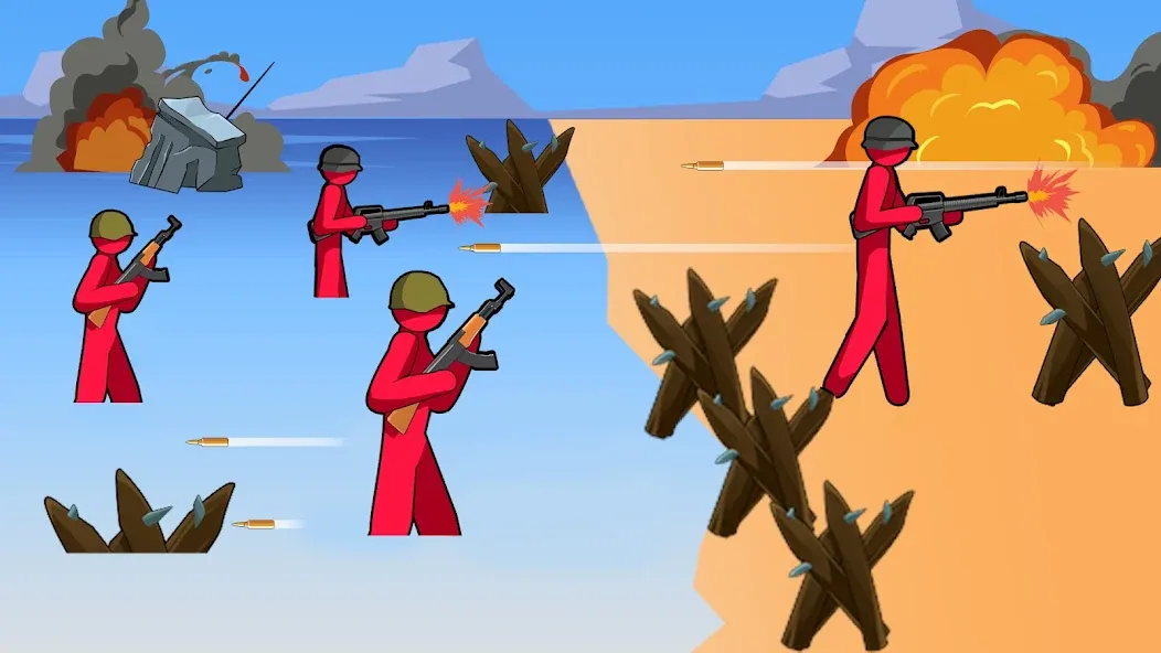 Stickman History Battle — скриншот 5