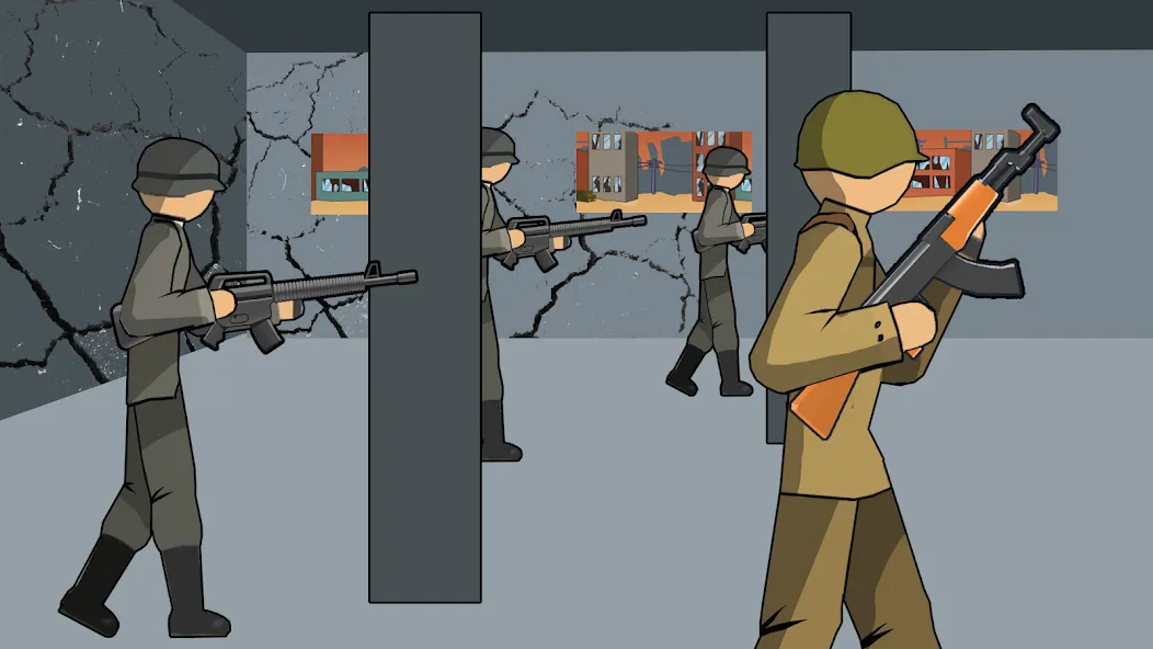 Stickman WW2 — скриншот 4