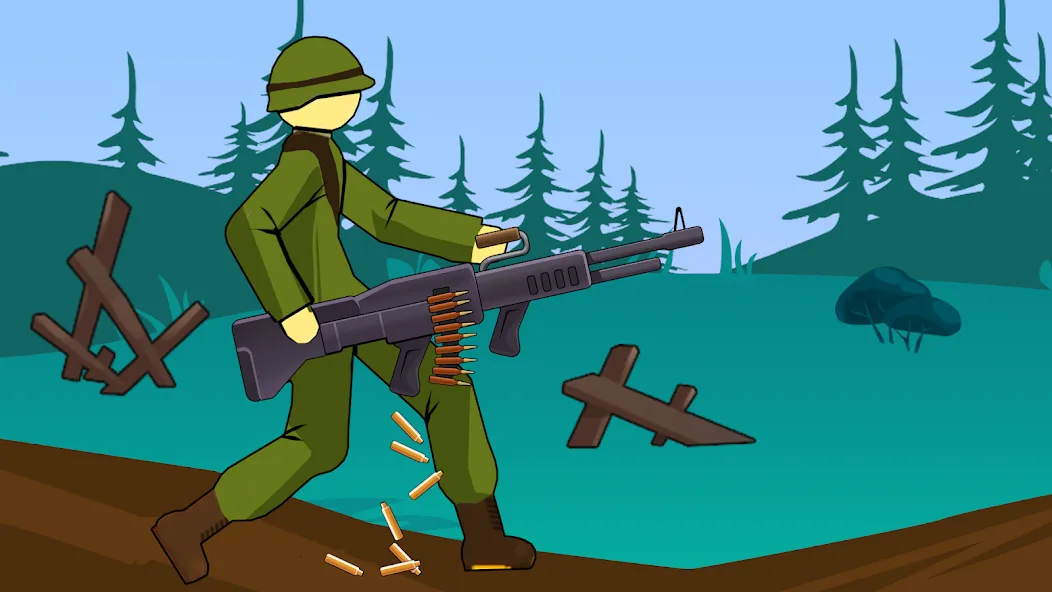 Stickman WW2 — скриншот 5